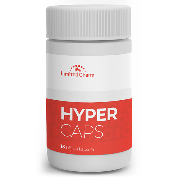 Hyper Caps – dodatak prehrani za podršku normalnom krvnom tlaku, srcu i cirkulaciji