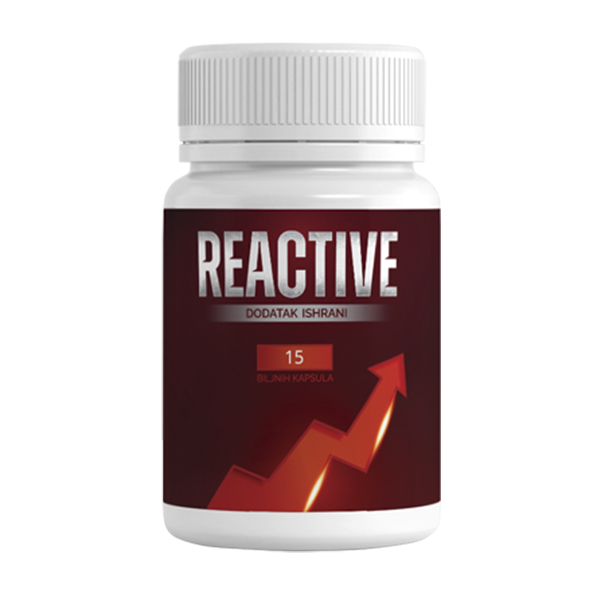 Reactive – dodatak prehrani za podršku zdravlju prostate, mokrenju, potenciji i muškoj vitalnosti